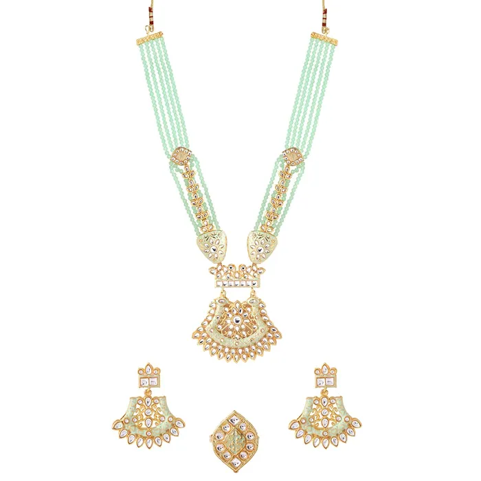 Earrings Yellow Chimes Yellow Chimes Jewellery Set for Women and Girls Kundan Jewellery Set for Women Gold Tone Moti Beads Kundan Necklace Set Birthday Gift for girls and women Anniversary Gift for Wife Earrings Yellow Chimes Yellow Chimes Jewellery Set for Women and Girls Kundan Jewellery Set for Women Gold Tone Moti Beads Kundan Necklace Set Birthday Gift for girls and women Anniversary Gift for Wife