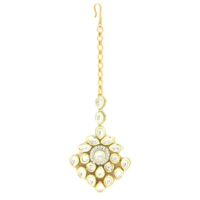 Earrings Yellow Chimes Yellow Chimes Maang Tikka for Women Kundan Mangtika Traditional Gold Plated Ethnic Maang Tikka for Women and Girls Earrings Yellow Chimes Yellow Chimes Maang Tikka for Women Kundan Mangtika Traditional Gold Plated Ethnic Maang Tikka for Women and Girls