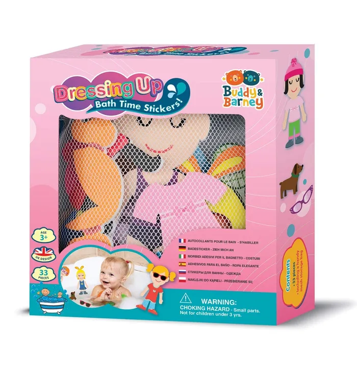 Earrings Zibbers Bath Stickers Dressing Up Boxed