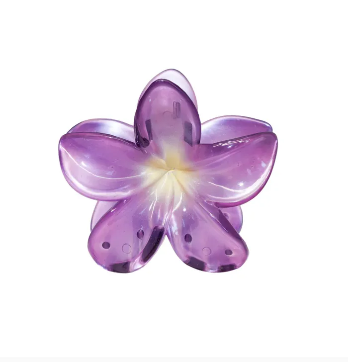 emi jay Earrings SUPER BLOOM CLIP IN IRIS PEARL