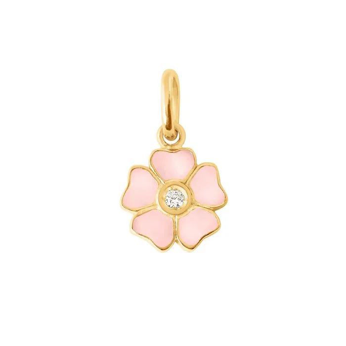 Flower Diamond Pendant Gigi Clozeau Necklaces