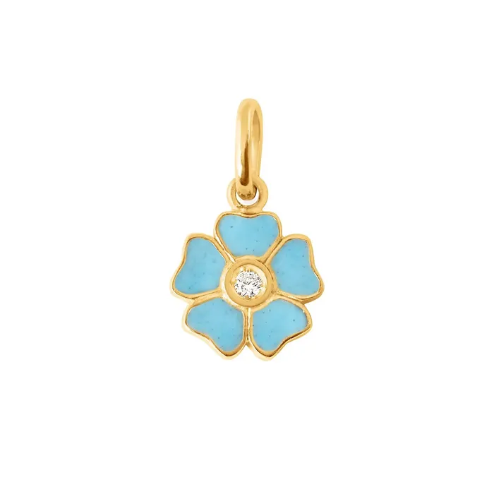 Flower Diamond Pendant Gigi Clozeau Necklaces