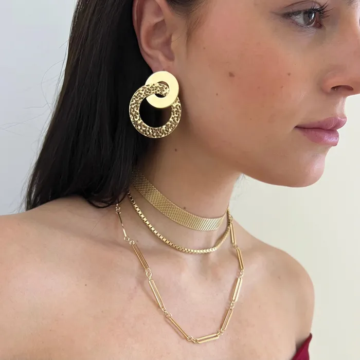 Gal 12 Choker Jennifer Zeuner Earrings