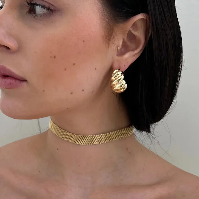 Gal 12 Choker Jennifer Zeuner Earrings