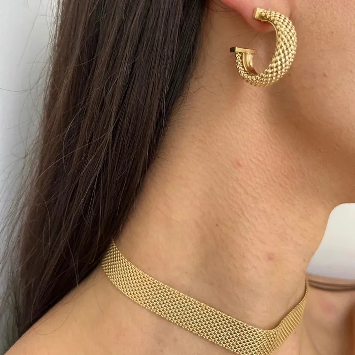 Gal 12 Choker Jennifer Zeuner Earrings