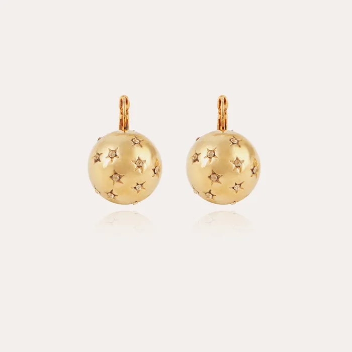 gas bijoux Earrings Comte earrings large size gold