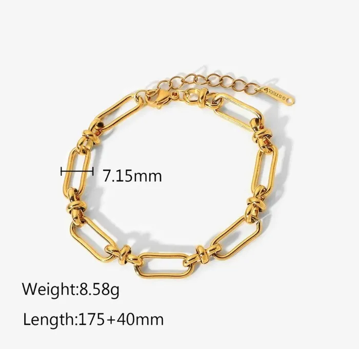 Get Signatured Bracelets Knot Chain Bracelet Get Signatured Bracelets Knot Chain Bracelet