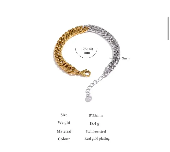 Gilded Harmony Chain Bracelet Get Signatured Bracelets