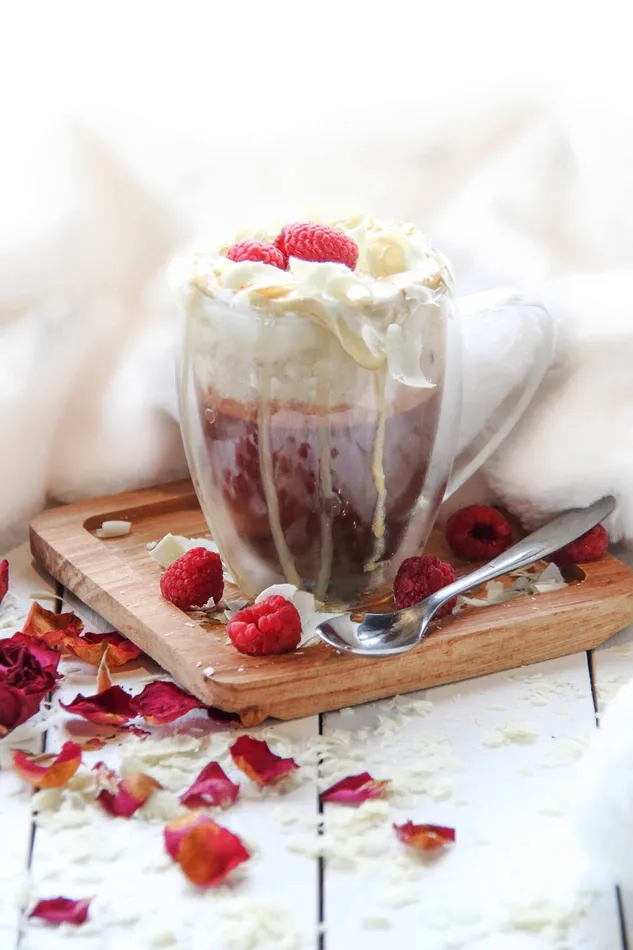 Gourmet du Village Raspberry Hot Chocolate Earrings