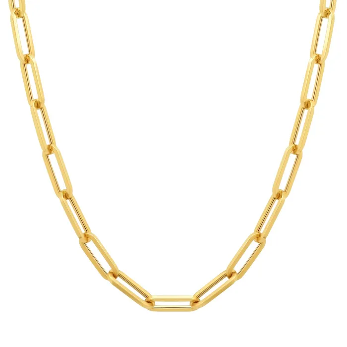 Helena Rose Necklaces 14K Paperclip Chain
