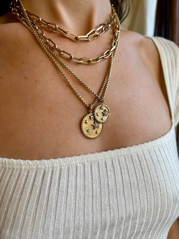 Helena Rose Necklaces 14K Paperclip Chain