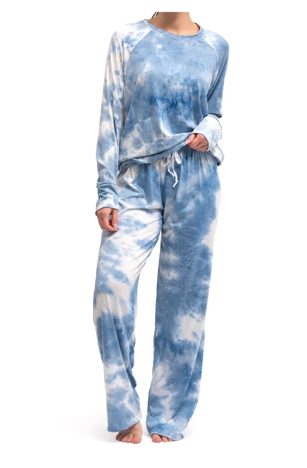 Hello Mello Earrings Tie Dye PJ Lounge Pants