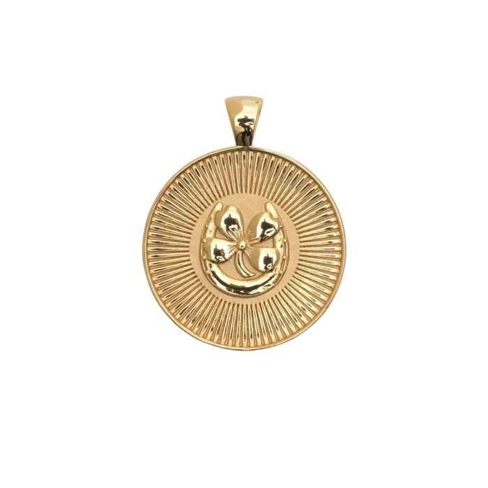 Jane Win Necklaces Lucky Coin Pendant