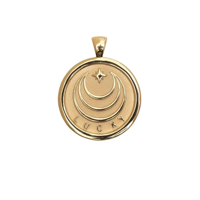 Jane Win Necklaces Lucky Coin Pendant