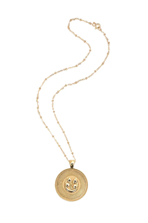 Jane Win Necklaces Lucky Coin Pendant