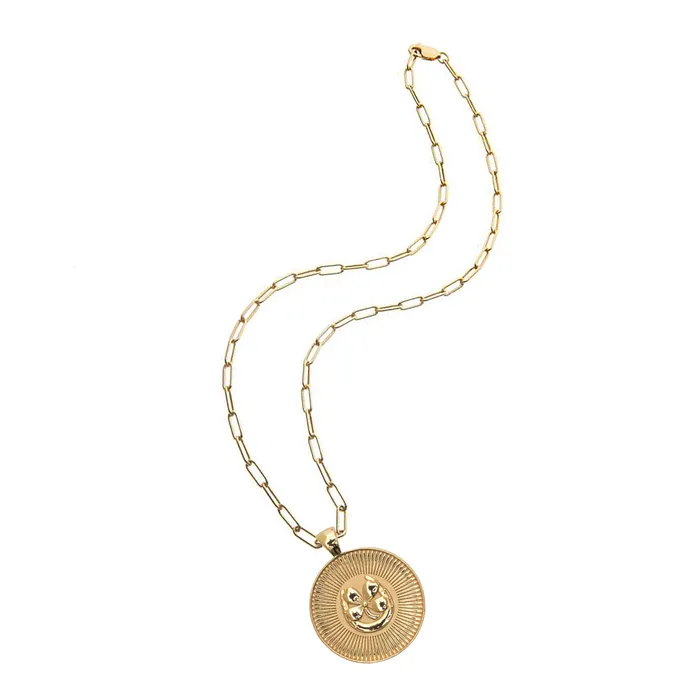 Jane Win Necklaces Lucky Coin Pendant