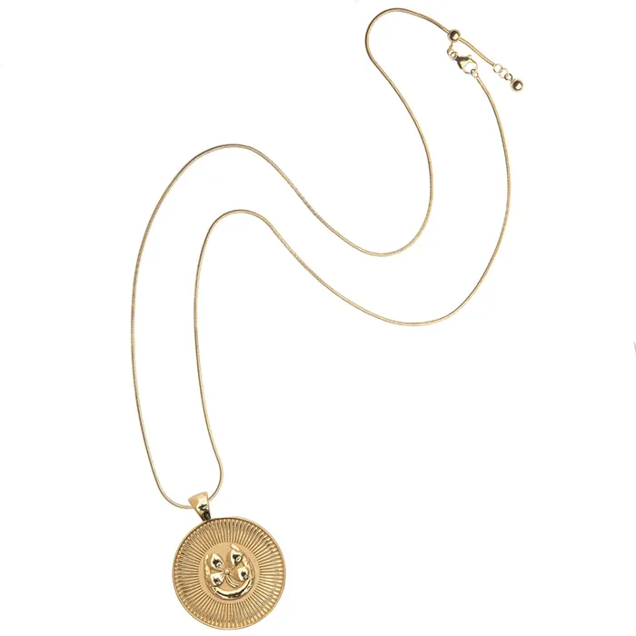 Jane Win Necklaces Lucky Coin Pendant