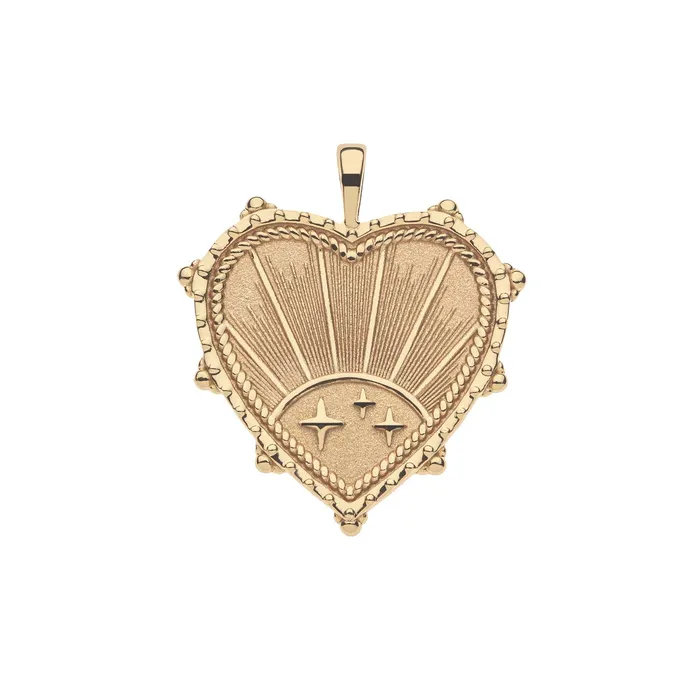 Jane Win Necklaces STRONG JW Heart Pendant