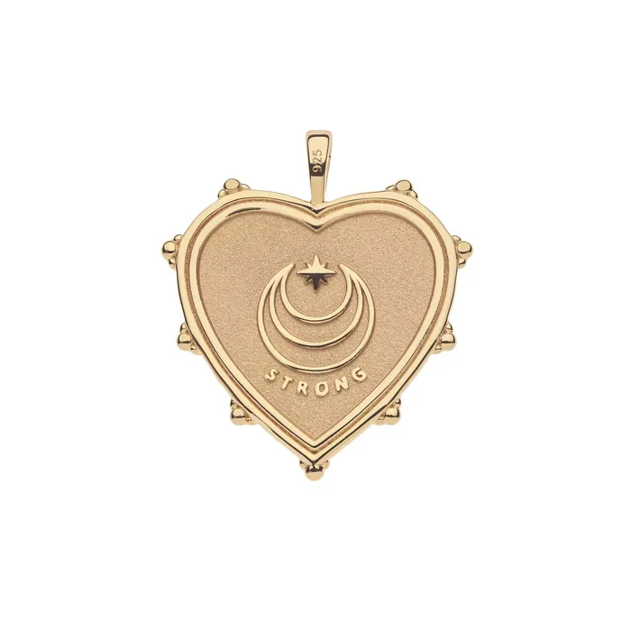 Jane Win Necklaces STRONG JW Heart Pendant
