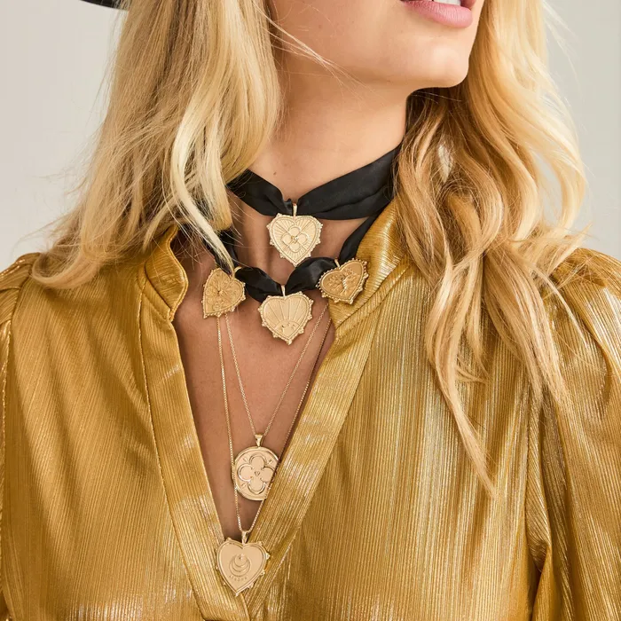 Jane Win Necklaces STRONG JW Heart Pendant