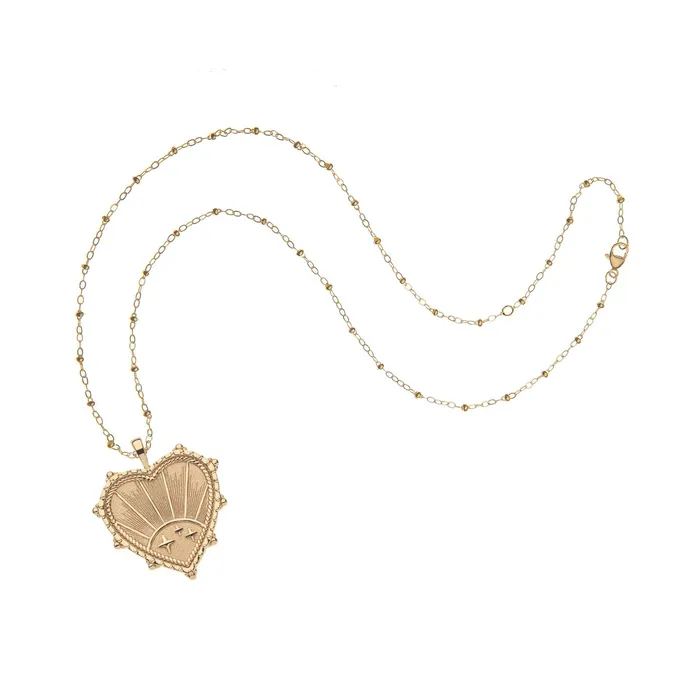 Jane Win Necklaces STRONG JW Heart Pendant