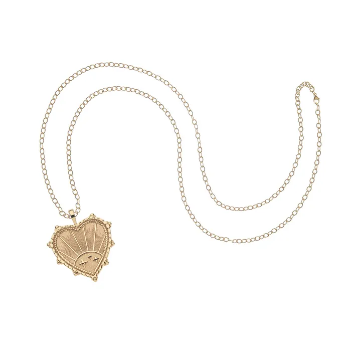 Jane Win Necklaces STRONG JW Heart Pendant