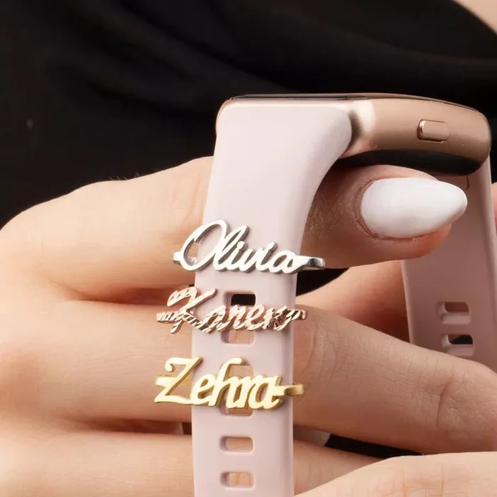 jrllii Rings Smart Watch Band Charms
