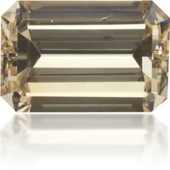 Langerman Diamonds Earrings Natural Brown Diamond Rectangle 376 ct Polished Langerman Diamonds Earrings Natural Brown Diamond Rectangle 376 ct Polished