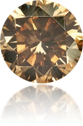 Langerman Diamonds Earrings Natural Brown Diamond Round 059 ct Polished Langerman Diamonds Earrings Natural Brown Diamond Round 059 ct Polished