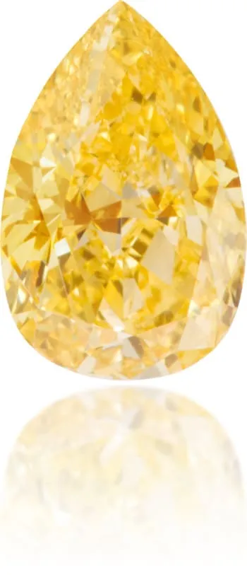 Langerman Diamonds Earrings Natural Orange Diamond Pear Shape 131 ct Polished Langerman Diamonds Earrings Natural Orange Diamond Pear Shape 131 ct Polished