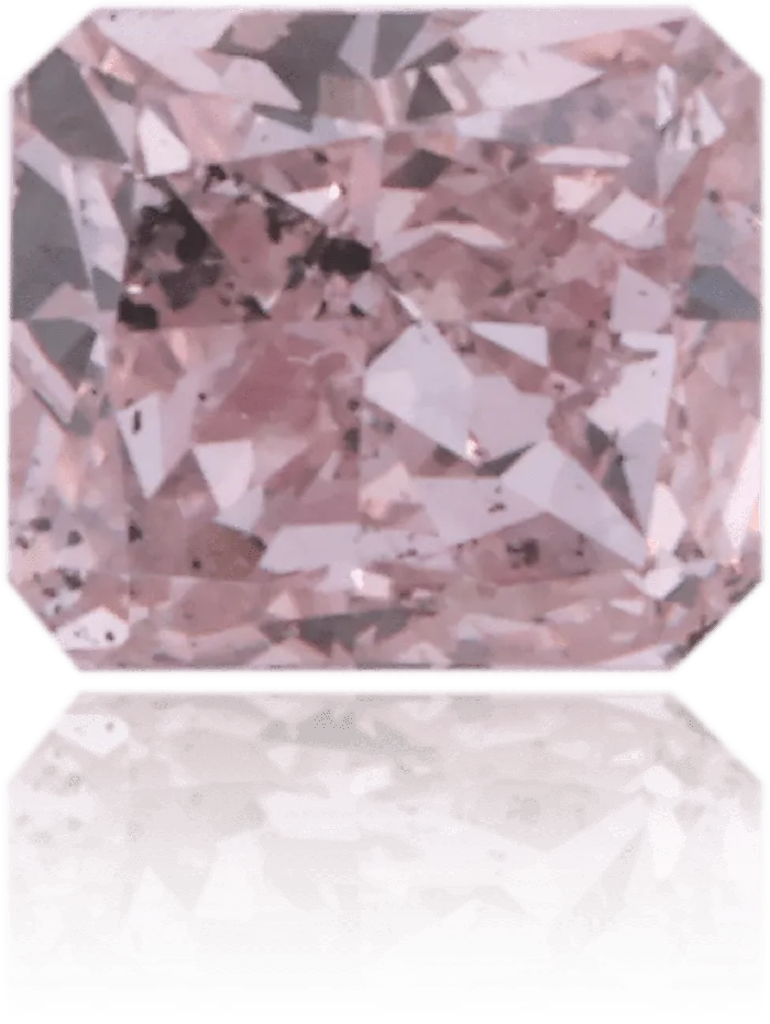 Langerman Diamonds Earrings Natural Pink Diamond Rectangle 020 ct Polished Langerman Diamonds Earrings Natural Pink Diamond Rectangle 020 ct Polished
