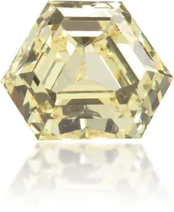 Langerman Diamonds Earrings Natural Yellow Diamond Hexagon 105 ct Polished Langerman Diamonds Earrings Natural Yellow Diamond Hexagon 105 ct Polished