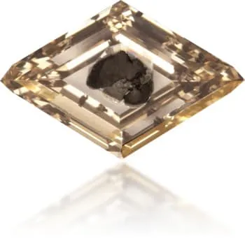 Langerman Diamonds Natural Brown Diamond Kite 171 ct Polished Earrings