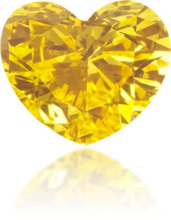Langerman Diamonds Necklaces Natural Yellow Diamond Heart Shape 036 ct Polished Langerman Diamonds Necklaces Natural Yellow Diamond Heart Shape 036 ct Polished