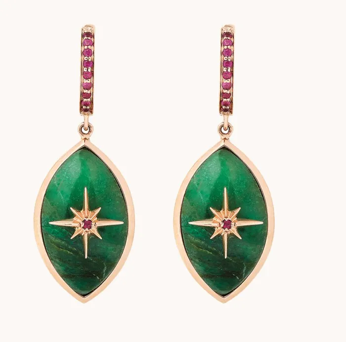 Marlo Laz micro eyecon earrings Earrings