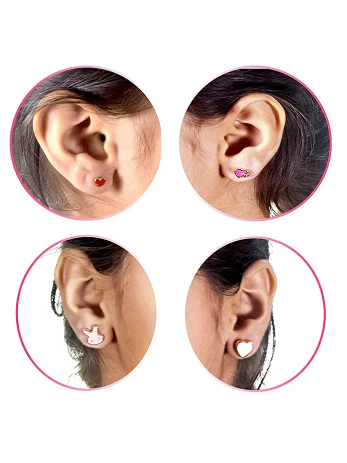 Melbees by Yellow Chimes Stud Earrings for Women Combo of 36 Pairs Crystal Pearl Multicolour Gold Plated Studs Earrings Set for Women and Girls Yellow Chimes Necklaces