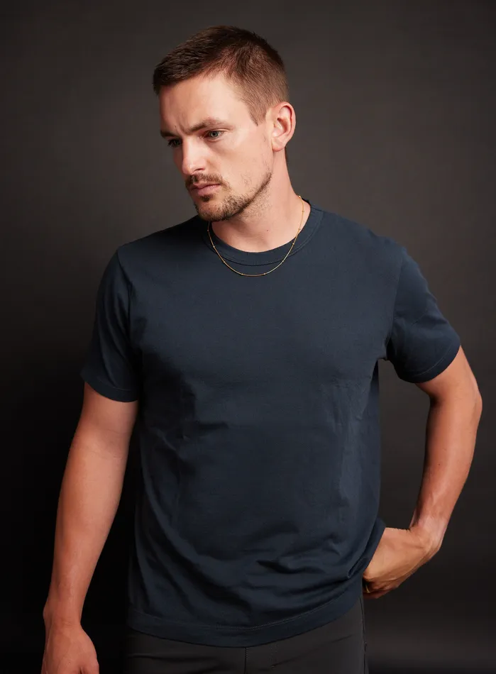 Mens Gold Minimalist Satellite Chain Necklace WE ARE ALL SMITH Necklaces