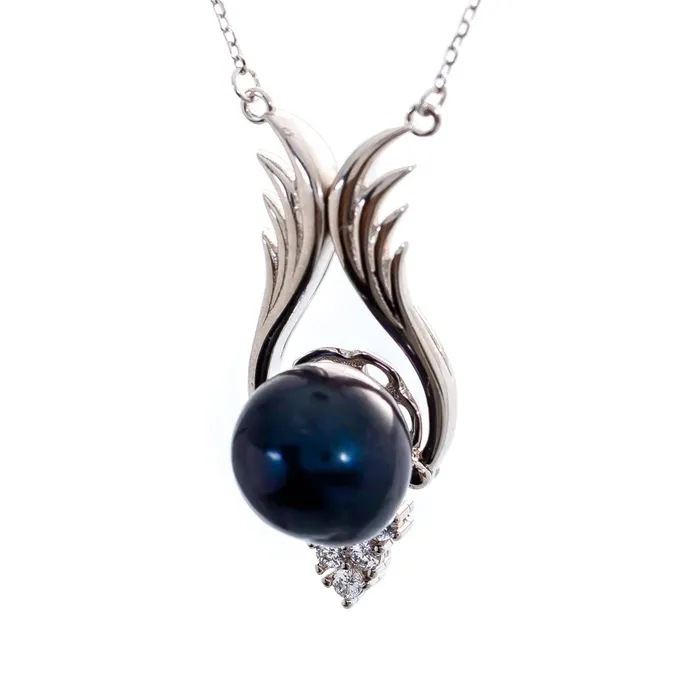 MPST117 DIY Mount Pendant 925 Sterling Silver Clasping Wings with Chain Big Piece Necklaces MPST117 DIY Mount Pendant 925 Sterling Silver Clasping Wings with Chain Big Piece Necklaces