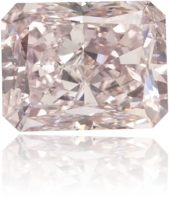 Natural Pink Diamond Rectangle 219 ct Polished Langerman Diamonds Earrings Natural Pink Diamond Rectangle 219 ct Polished Langerman Diamonds Earrings