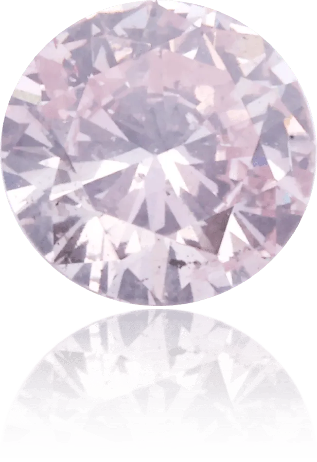 Natural Purple Diamond Round 034 ct Polished Langerman Diamonds Earrings Natural Purple Diamond Round 034 ct Polished Langerman Diamonds Earrings