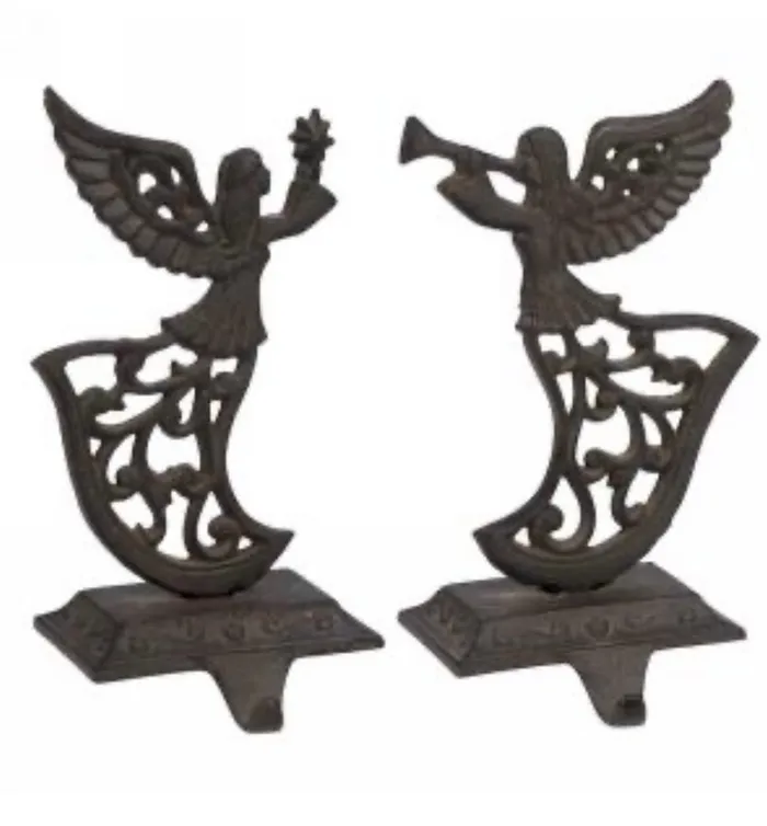 Necklaces Attitudes Import Brown Angel Stocking Hook Assorted