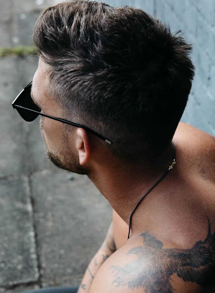 Necklaces Black Titanium Round Box Chain Necklace for Men WE ARE ALL SMITH Mens Jewelry Clothing Necklaces Black Titanium Round Box Chain Necklace for Men WE ARE ALL SMITH Mens Jewelry Clothing
