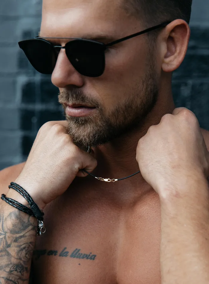 Necklaces Black Titanium Round Box Chain Necklace for Men WE ARE ALL SMITH Mens Jewelry Clothing Necklaces Black Titanium Round Box Chain Necklace for Men WE ARE ALL SMITH Mens Jewelry Clothing