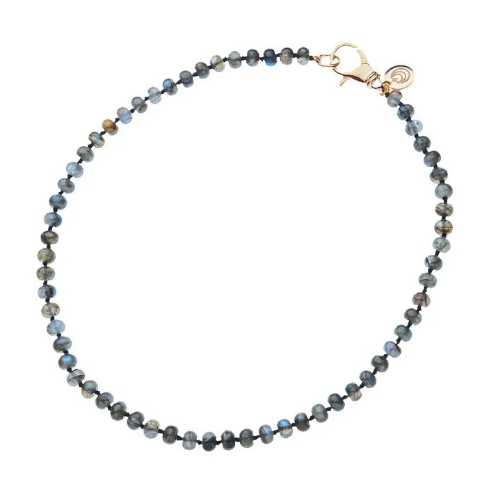 Necklaces Jane Win Labradorite Beaded Necklace