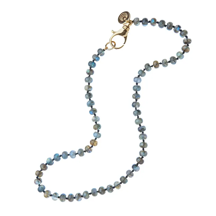 Necklaces Jane Win Labradorite Beaded Necklace
