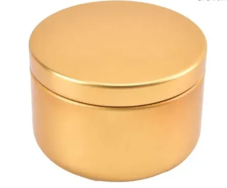Necklaces Resin Art Hub Gold Colored Metal Candle Jar for Candle Making