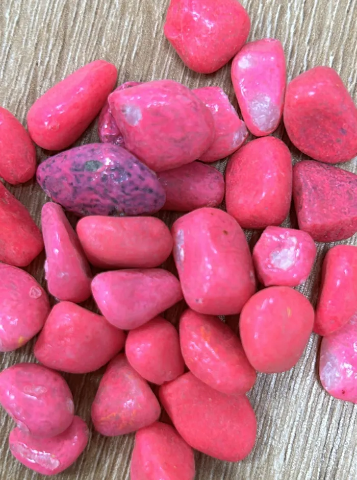 Necklaces Resinarthub Colored Stone Pebbles for Resin Art