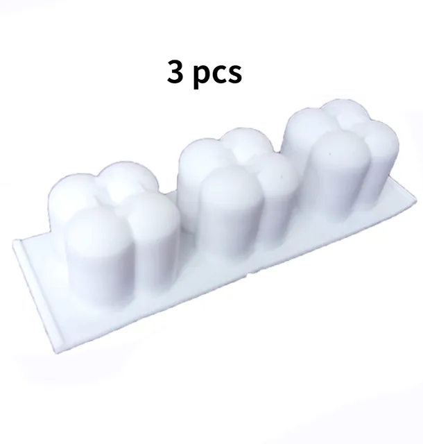 Necklaces Resinarthub Multi Style Bubble Cube Candles Silicone Mold