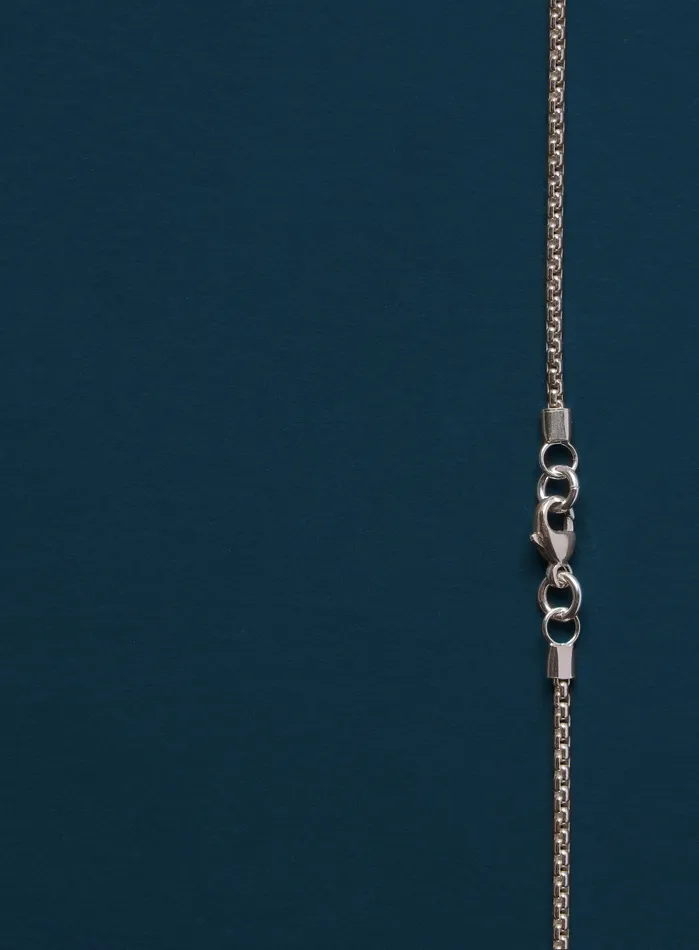 Necklaces We Are All Smith Sterling Silver Rhodium plated Cross Necklace Set for Men