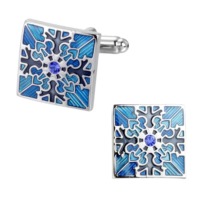Necklaces Yellow Chimes Designer Alloy Cufflinks for Men and Boys Yellow Chimes